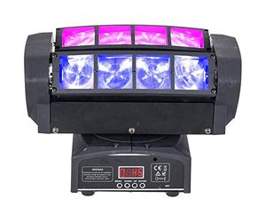 Ibiza QUAD8-FX Effetto Luce 'Mini ragno'
