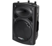 Ibiza - SLK12A-BT - Altoparlante attivo PLUG & PLAY 12"/30cm, 700W con amplificatore integrato - Bluetooth, USB, SD e AUX - Nero