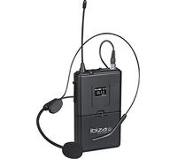 Ibiza Sound HS20-UHFA Micrófono de Diadema y Solapa 863.9 MHz