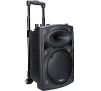 Ibiza sound - Megafono portatile 8 polici, nero