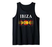 Ibiza Spagna Bandiera Vacanza Spagna Canotta