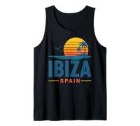 Ibiza Spagna Retro Tramonto Vacanza Canotta