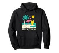 Ibiza Spagna Souvenir España Skyline Viaggio Uomini Donne Felpa con Cappuccio