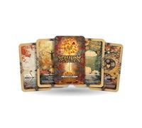 Ibiza Tarot Mantra della gratitudine - Un mazzo Oracle di espansione del cuore - 22 carte Oracle - Benedizioni in ogni respiro