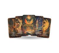 Ibiza Tarot Phoenix Mantra - Un mazzo Oracle Rebirth - 22 carte Oracle - Rise from Ash and Begin Again