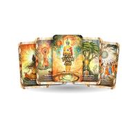 Ibiza Tarot Tat Tvam Asi Oracle: Connect with the universal truth of I am that with this 22-card deck, guiding you on a journey of self-realizzation and spiritual growth.