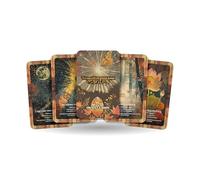 Ibiza Tarot Transformation Mantra - an Alchemy Oracle Deck - 22 Oracle Cards - Evolvi attraverso il fuoco e la luce
