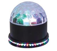Ibiza UFO-ASTRO-BL - Effetti luci LED RVB a 2 modalità, colore nero