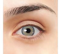 Ibiza VIP Lenti a contatto colorate verdi e azzurre design super realistico 2 pezzi Annuali + kit con astuccio, pinzette e ventosa in silicone