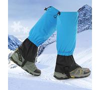 IBLUELOVER Ghette per gambe per bambini, ghette da escursionismo, impermeabili, regolabili, antivento, per scarpe, stivali, ghette per gambe per bambini dai 3 ai 15 anni per escursionismo, sci,