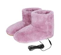 IBLUELOVER Pantofole riscaldanti USB caricabili lavabili stivali elettrici pantofole peluche riscaldate piedi scalda per uomini donne uso interno