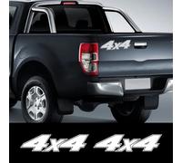 IBLUON 2 pezzi adesivi per auto 4x4 decalcomania del vinile, per Isuzu Dmax Nissan NAVARA Toyota Hilux VW Amarok Pickup Accessori Auto