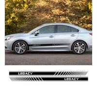 IBLUON 2 pezzi adesivi per porte laterali auto grafica sportiva decalcomanie in vinile, per Subaru Legacy b4 bl5 accessori per tuning automatico