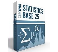 IBM SPSS Statistics Grad Pack Base V25.0 12 mesi Licenza per 2 Computer Windows o Mac
