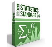 IBM SPSS Statistics Grad Pack Standard V24.0 12 Month License for 2 Computers