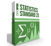 IBM SPSS Statistics Grad Pack Standard V25.0 Licenza 12 Mesi per 2 Computer Windows o Mac