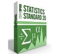 IBM SPSS Statistics Grad Pack Standard V26.0 6 Month License for 2 Computers