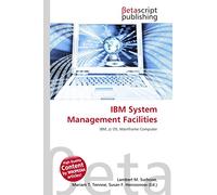 IBM System Management Facilities: IBM, z/ OS, Mainframe Computer