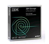 IBM ULTRIUM LTO 9 DATA CARTRIDGE 18.000GB NATIVI 45.000GB COMPRESSI
