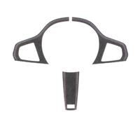 IBNA Volante da Corsa Adesivi per Cornice Pulsanti Volante per B&MW G20 F40 G21 G28 G11 G12 Z4 G32(Pelle Scamosciata)