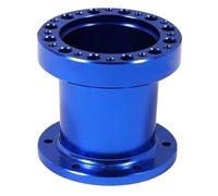 IBNA Volante da Corsa Kit Adattatore per Mozzo Volante Distanziale 51 Mm 76 Mm 101 Mm(Blu76mm)