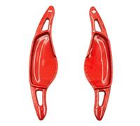 IBNA Volante da Corsa Palette del Cambio al Volante per B&MW G30 G11 G12 X3 G01 X4 G02 F90 X5 G05 G20 G21 G30 G31 G32(Stampa Carbone Rosso)