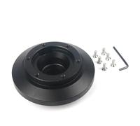 IBNA Volante da Corsa per B&MW 318i 323i 325i 328i 330i M3 Z4 E90 Kit Adattatore Mozzo Corto per Volante in Alluminio A Sgancio Rapido