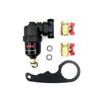 IBO Paraspruzzi magnetico da 1", 1 pollice, filtro magnetico, separatore di particelle magnetico per protezione dalla formazione di fango, rimozione di particelle di sporco