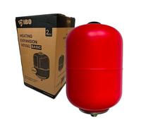 IBO Recipiente di espansione a membrana da 8 litri, serbatoio di espansione a pressione da 3/4", riscaldamento centralizzato, pressione di lavoro, 8 bar, serbatoio di espansione a membrana