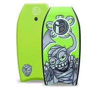 iBOARD Bodyboard,41" verde leggero bodyboard con copertura in EPS, guinzaglio e cinturino da polso premium per bambini e adulti