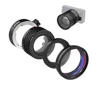 Iboolo&EooEye Set 2 in 1 creativo grandangolare HD da 18 mm e obiettivo macro aggiuntivo 10x per fotocamera Sony ZV1/Sony ZV-1 con tubo di estensione, adattatore per obiettivo a baionetta, tasca con