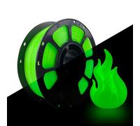 iBOSS Luminous - Filamento PL da 1,75 mm, Glow in the Dark Full Green, bobina da 1 kg, precisione dimensionale ± 0,02 mm, compatibile con la maggior parte delle stampanti 3D, Green Day & Green Glow