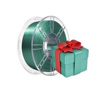 iBOSS PLA Plus (PL Filamento per stampante 3D in seta brillante 1,75 mm, precisione dimensionale +/- 0,02 mm, bobina da 1 kg (2,2 lbs) Filamento di stampa 3D per stampante 3D, Silk Verde