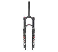 IBOWZ Forcella Ammortizzata per Bici, 26 27 5 29 Mountain Bike Forcella Ammortizzata Escursione 120 mm Aria 28 Tubo Dritto 6 mm QR Corona 9 mm