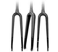 IBOWZ Forcella per Mountain Bike, Forcella Gravel 700C in Fibra di Carbonio per Bici da Strada Rigida 1 1 8 Tubo Conico sgancio rapido forcelle Anteriori 9 100 mm
