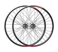 IBOWZ Set di Ruote per Mountain Bike, 26 Cerchione per Freni a Disco a sgancio rapido Anteriore e Posteriore Set di Ruote per Biciclette Ruote mozzo 32H per Cassetta a 7, 8, 9 e 10 velocità 2300G