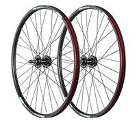 IBOWZ Set di Ruote per Mountain Bike, 26 Cerchione per Freni a Disco a sgancio rapido Anteriore e Posteriore Set di Ruote per Biciclette Ruote per mozzo 32H per volano Rotante a 7 o 8 velocità 2300G