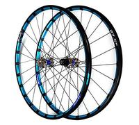 IBOWZ Set di Ruote per Mountain Bike, Cerchione colorato da 26, 27, 5 Pollici, Freno a Disco, Ruota Anteriore e Posteriore, Cassetta a 7, 8, 9, 10, 11, 12 velocità, sgancio rapido