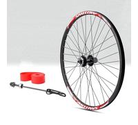 IBOWZ Set di Ruote per Mountain Bike, Ruota Anteriore Posteriore per Bici Pieghevole BMX 20'' 24'' 26'' 27,5'' 29'' 32H QR Mozzo con Cuscinetto a Sfera Freno a Disco 7 8 9 10