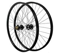 IBOWZ Set di Ruote per Mountain Bike, Ruote da 26 27,5 29 Pollici Perno Passante per Mountain Bike, mozzo Anteriore 100 mm, Posteriore 110 mm, Lega di Alluminio 142 mm, 148 mm