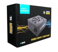 IBOX Fonte di Alimentazione Aurora 700W ATX 20+4 pin Protezioni Ventola 140 mm Nero