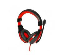 IBOX da gioco con microfono SHPI1528MV Cuffie gaming, Nero, Rosso