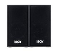 Altoparlanti iBox 2 vie cablati 10W controllo remoto neri per desktop