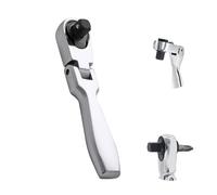 IBQKDSD Cricchetto da 1/4", mini cricchetto rotante a 180°, chiave a cricchetto a 72 denti con azionamento quadrato esagonale per spazi di installazione stretti (2)