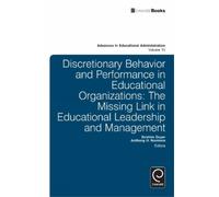 Ibrahim Duyar Discretionary Behavior and Performance in Educa (Copertina rigida)