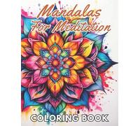 Ibrahim McDermott Mandalas For Meditation Coloring Book (Tascabile)