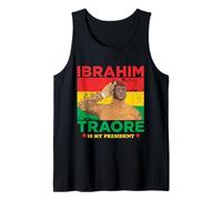 Ibrahim Traore, Burkina Faso, è Il Mio Presidente Africano. Canotta