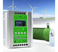 ibrido solare ed eolico, regolatore di carica MPPT, turbina eolica 3000 W/5000 W/6000 W, pannello solare 5000 W/5000 W/6000 W, identificazione automatica 12 V/24 V, controller di ret