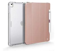 Ibroz Smart Cover - Coque de protection - Etui - Housse - Rose Gold pour iPad Mini Gen 5 - Porte stylo intégré