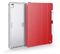 Ibroz Smart Cover - Coque de protection - Etui - Housse - Rouge pour iPad Mini Gen 5 - Porte stylo intégré